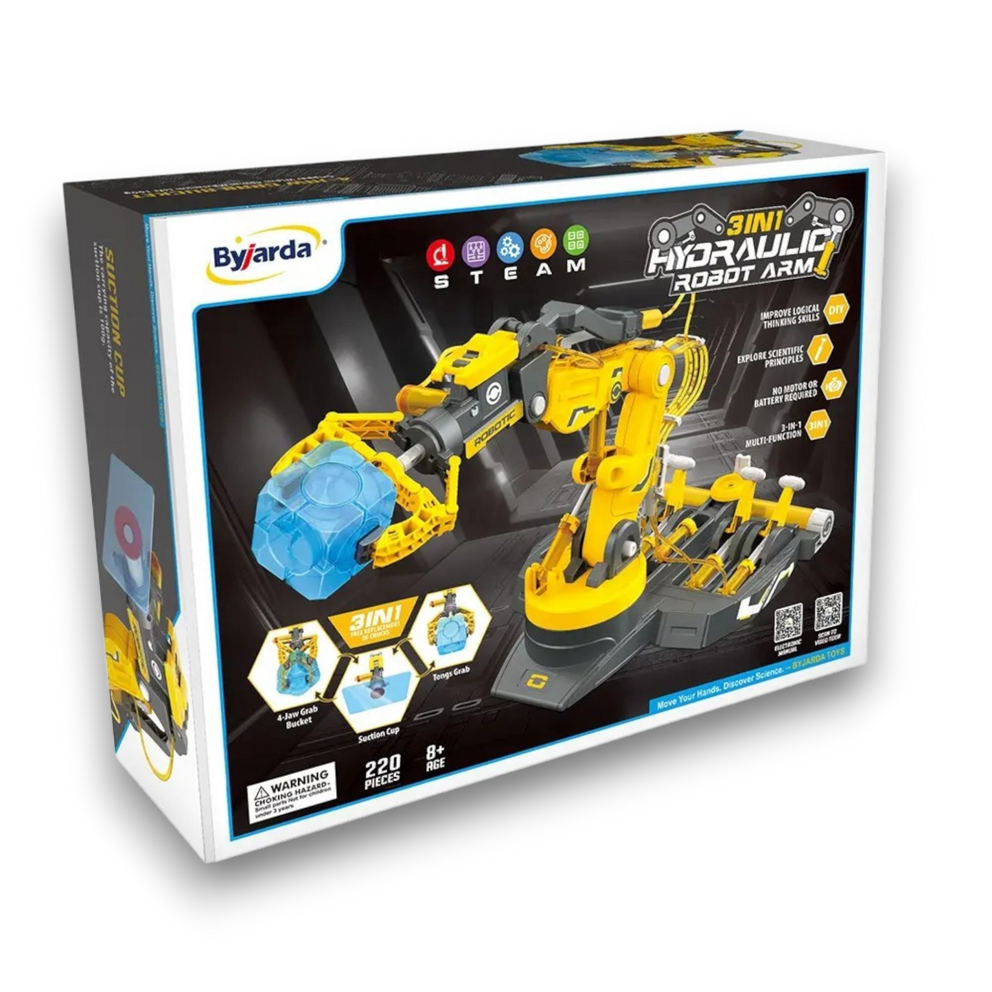 Brazo Robótico Hidráulico Educacional Niños